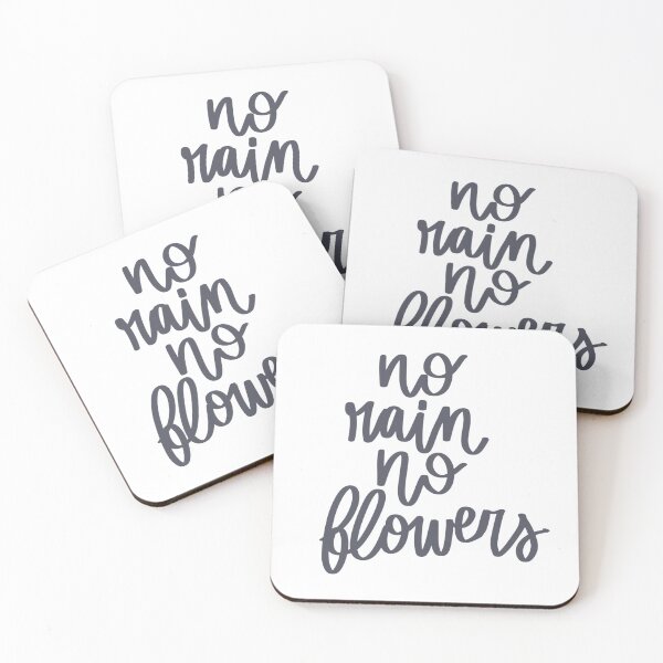 Item preview, no rain no flowers designed and sold by Hannah Erwin.