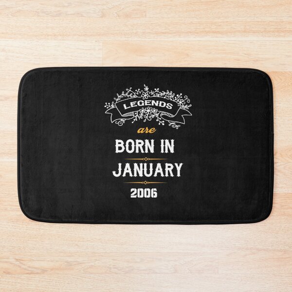 Item preview, legends are born in january 2006 - birthday gifts - designed and sold by Belmzouart.