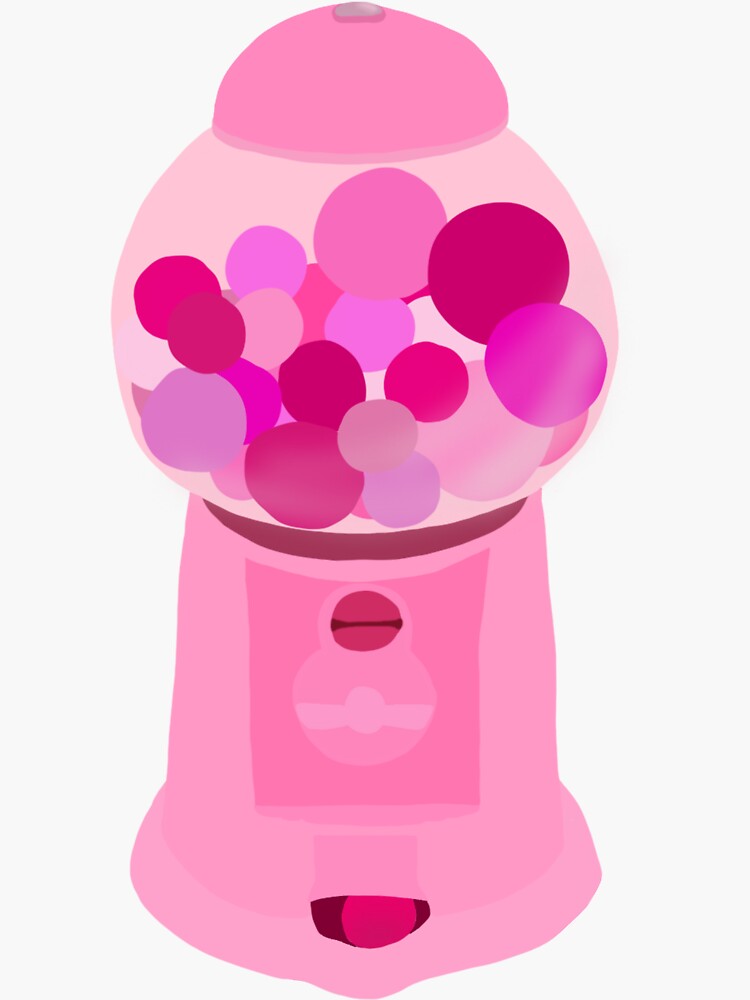 Pink shops Bubble Gum Machine