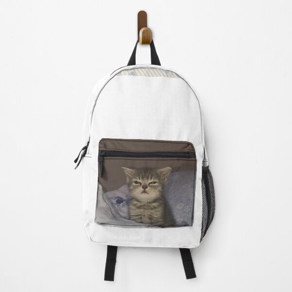 Vista previa del artículo con la obra «Gato enojado», diseñado y vendido por TriforcePika.
