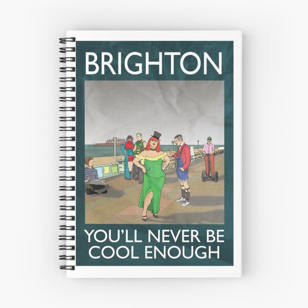 Item preview, Brighton - You'll Never Be Cool Enough designed and sold by loudribs.