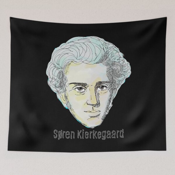 Aperçu de l'œuvre Soren Kierkegaard est mon nom créée et vendue par KennyLucky.