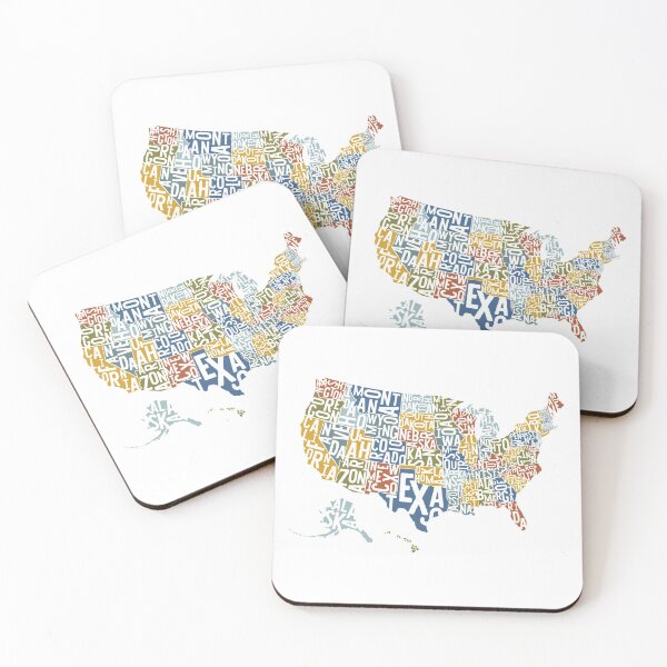 Item preview, USA Map States Design | United States Map | USA Map Gift | USA Vintage Color Map designed and sold by crookedriverusa.