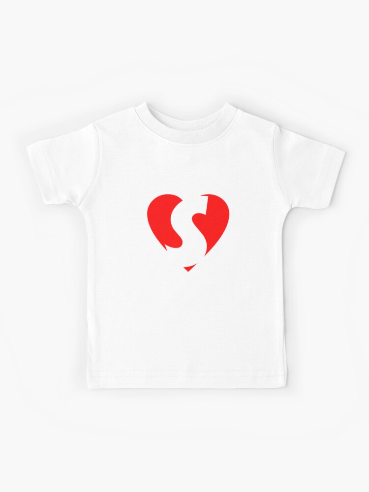 I love S - Heart S - Heart with Letter S