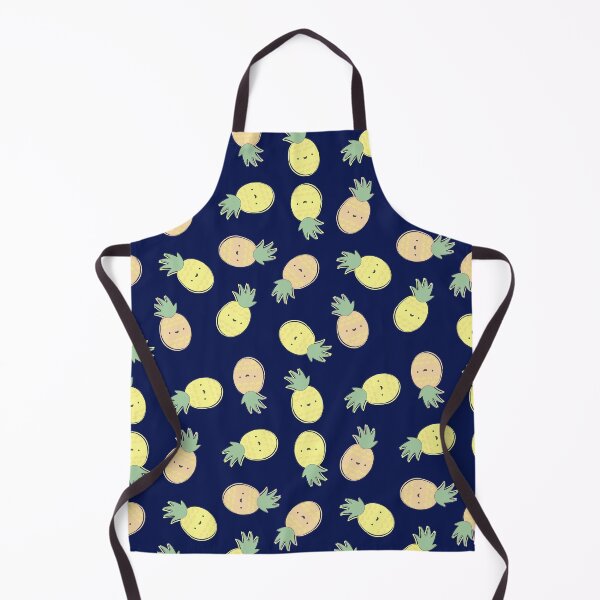 Item preview, Smiling pineapples yellow and orange designed and sold by Arinom.