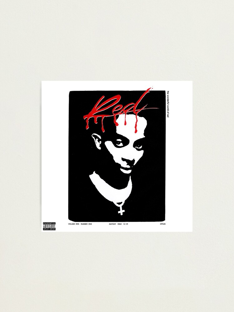 Playboi Carti Whole Lotta Red Album Cover Photographic Print