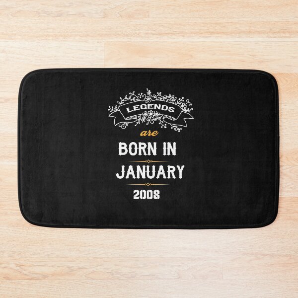 Item preview, legends are born in january 2008 - birthday gifts - designed and sold by Belmzouart.