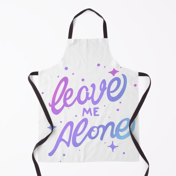 Item preview, Leave Me Alone - Sassy Aesthetic Vectorwave Typography designed and sold by jdotrdot712.