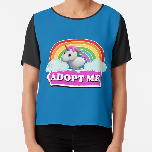 Adopt Me Roblox T Shirts Redbubble - unicorn crop top roblox