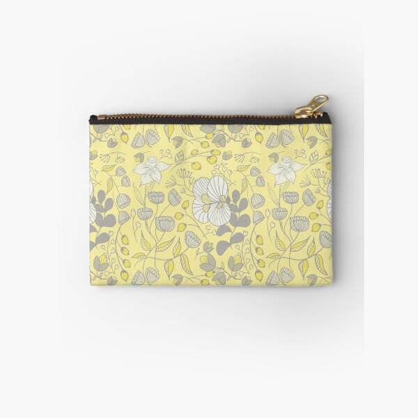 Item preview, Yellow Grey Flower Garden designed and sold by dpeepowl.