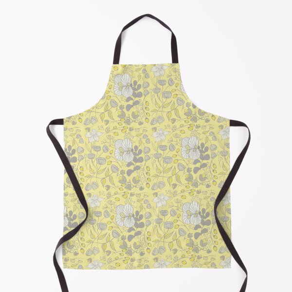 Item preview, Yellow Grey Flower Garden designed and sold by dpeepowl.