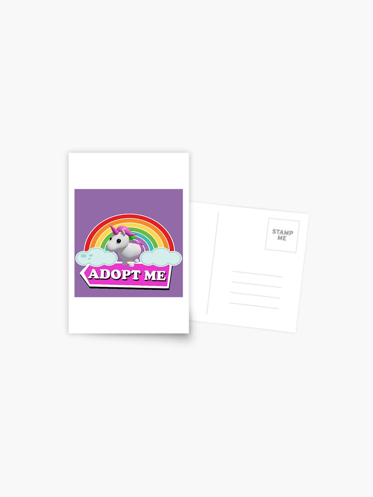 Unicorn Legendary Pet Roblox Rainbow Amethyst Orchid Postcard By Totkisha1 Redbubble - amethyst roblox shirt templates