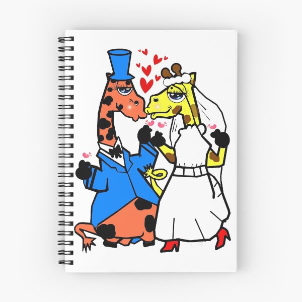 Item preview, Giraffes - Wedding ceremony designed and sold by Shirley cute art .