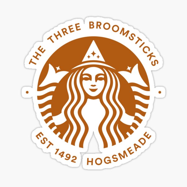 Three Broomsticks Stickers | Redbubble