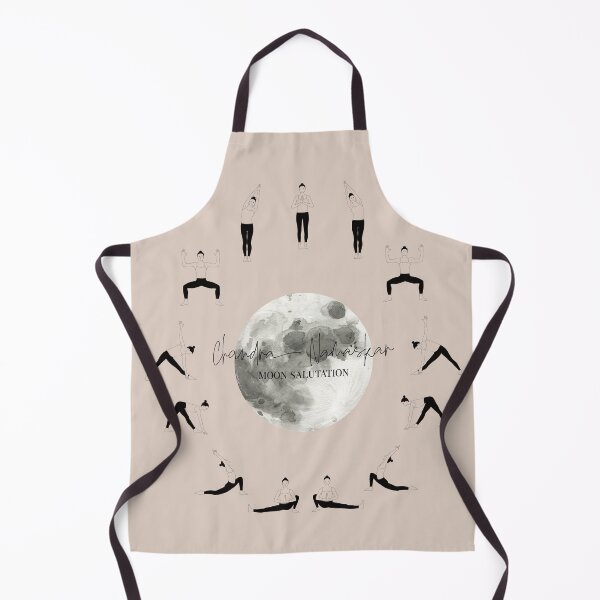 Item preview, Moon Salutation Yoga Sequence | Yoga Pose Illustration designed and sold by Sadhana Design Studio.