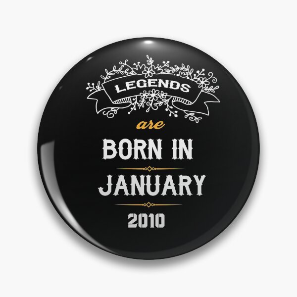 Item preview, legends are born in january 2010 - birthday gifts - designed and sold by Belmzouart.