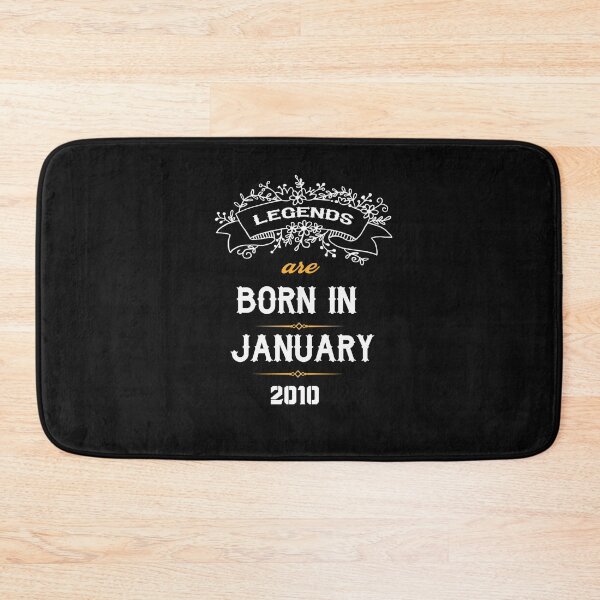 Item preview, legends are born in january 2010 - birthday gifts - designed and sold by Belmzouart.