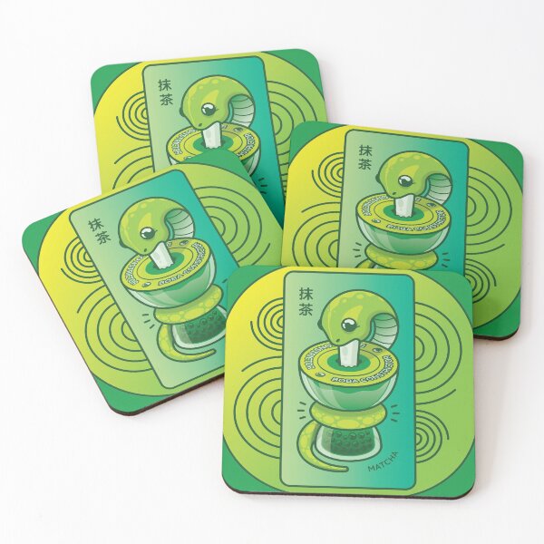 Item preview, Boba Constrictor - Matcha / 抹茶 designed and sold by HunterLongley.