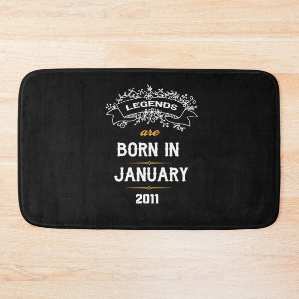 Item preview, legends are born in january 2011 - birthday gifts - designed and sold by Belmzouart.