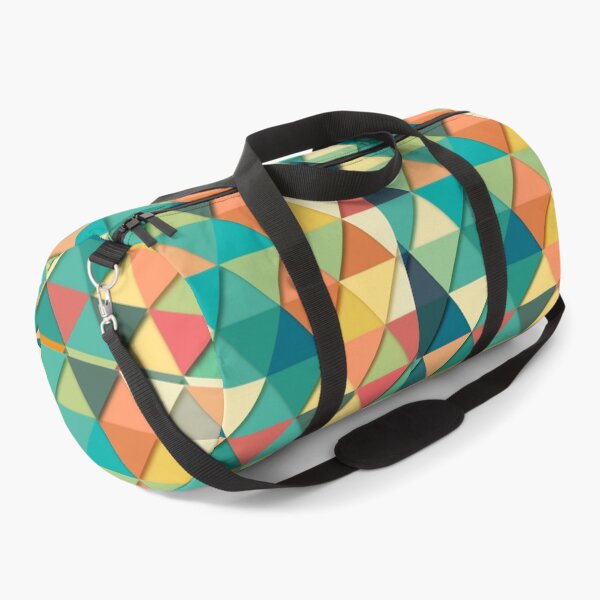 Item preview, Colorful triangles crystal pattern designed and sold by Redchilly.