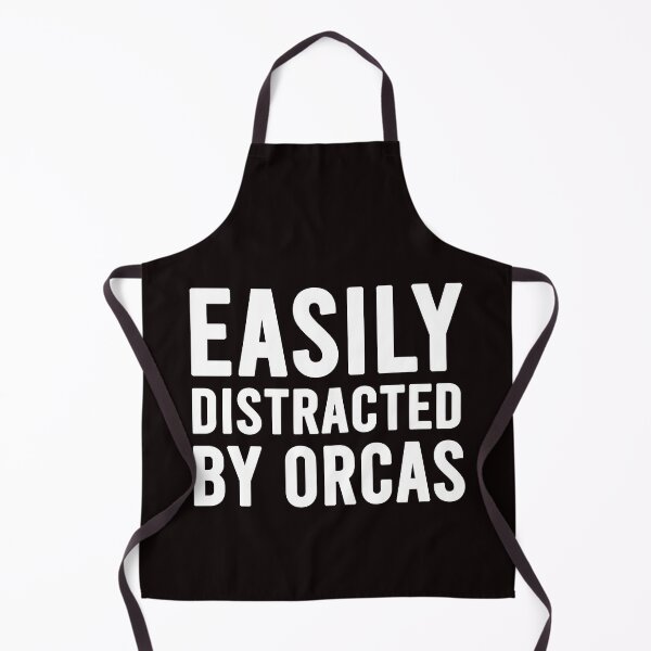 Artikelvorschau, Lustiges Orca-Sprichwort, leicht abgelenkt von Orcas, Orca-Liebhabern, rette Orcas entworfen und verkauft von Majesticoo.