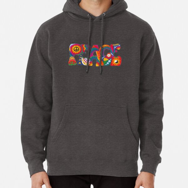 Psychedelic Peace Pullover Hoodie