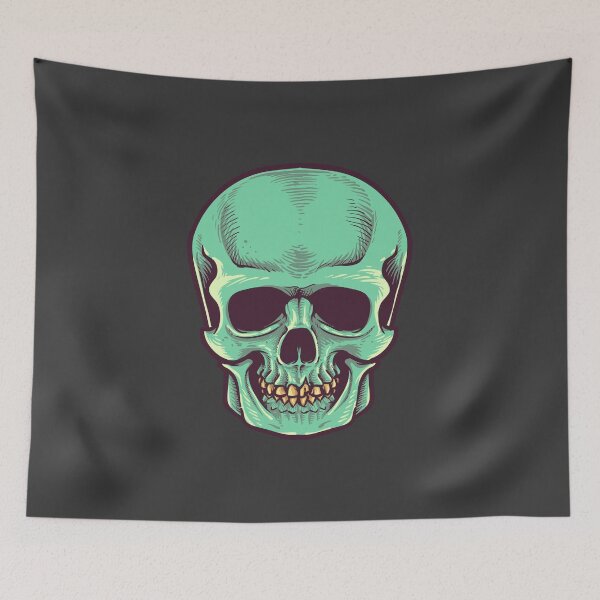 Item preview, Green Skull designed and sold by arendbotha.