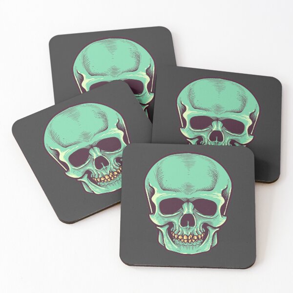 Item preview, Green Skull designed and sold by arendbotha.