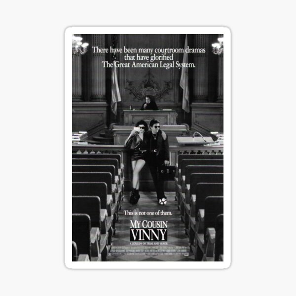 Artikel-Vorschau von Mein Cousin Vinny Filmplakat, designt und verkauft von BDstore.