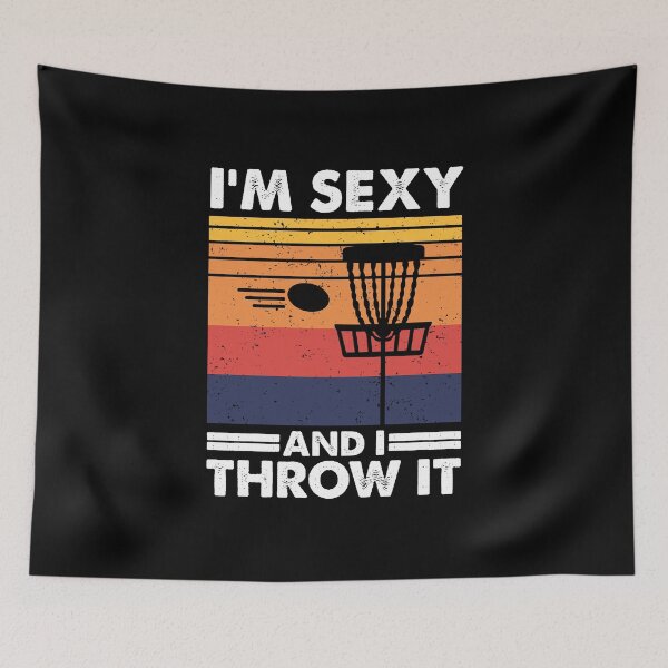 Artikelvorschau, Ich bin sexy und ich werfe es, Vintage Disc Golf Frolf entworfen und verkauft von TheReallyNiceStuff.