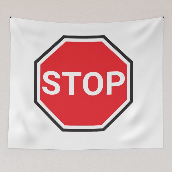 Item preview, stop sign designed and sold by s-arta.