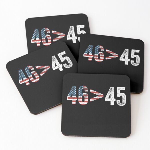 Item preview, Inauguration Ant-Trump 2020 Election Result Trump Lost 46>45 Biden Won designed and sold by MPowerTeez.