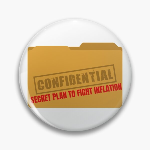 Item preview, JOSHUA LYMAN SECRET PLAN TO FIGHT INFLATION designed and sold by annabellely.