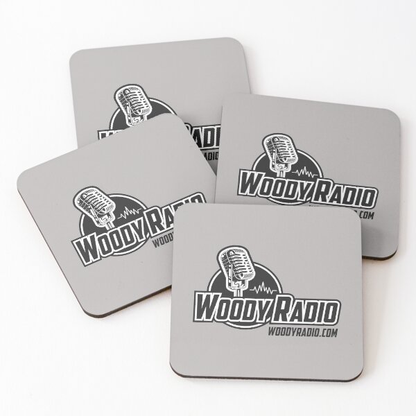 Item preview, Woody Radio Logo for Light Backgrounds designed and sold by WoodyRadioSwag.