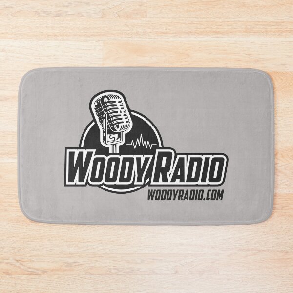 Item preview, Woody Radio Logo for Light Backgrounds designed and sold by WoodyRadioSwag.