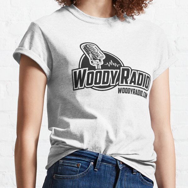 Woody Radio Logo for Light Backgrounds Classic T-Shirt
