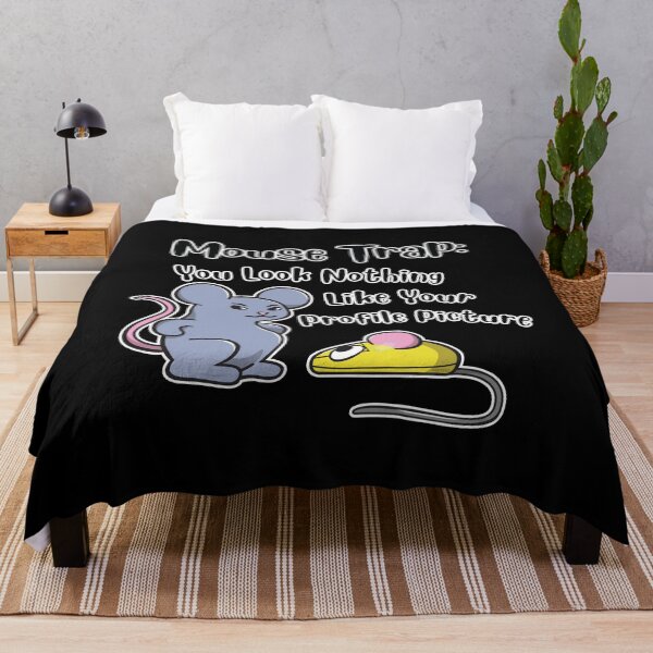 Item preview, Mouse Trap: You Look Nothing Like Your Profile Picture - Funny Mice designed and sold by OopteesLydia.