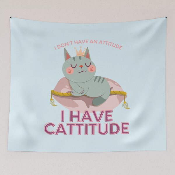 Item preview, Cattitude designed and sold by Arinom.