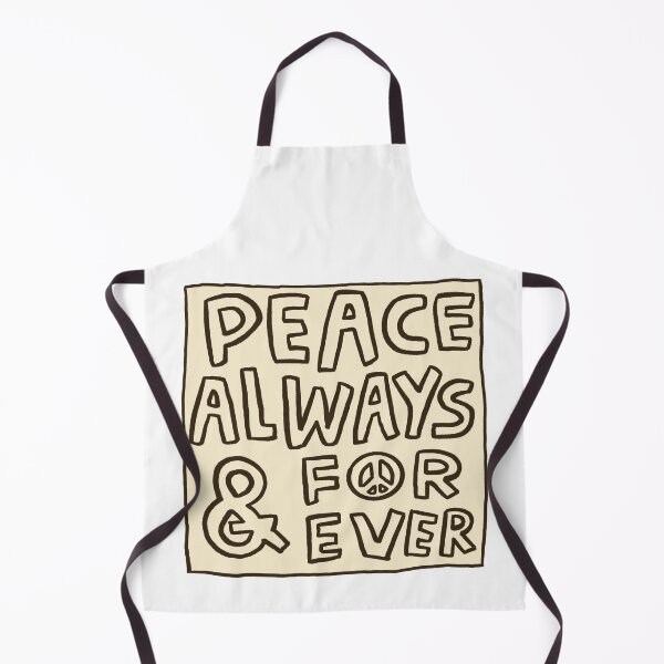 Item preview, Peace - Always and Forever - Hand Drawn Sign designed and sold by jdotrdot712.