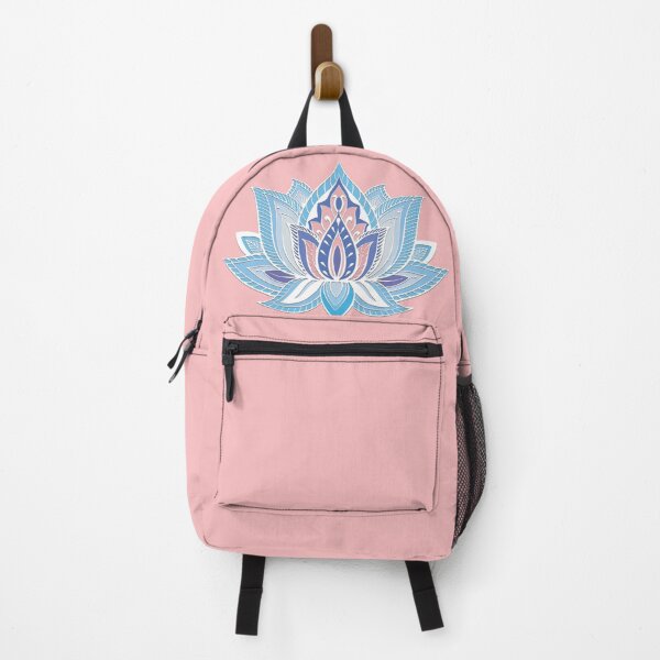 Item preview, Lotus Mandala (Blue and Pink) designed and sold by squishyrainbow.