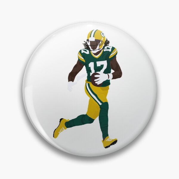 Item preview, Davante Adams Illustration designed and sold by Margaret Young.