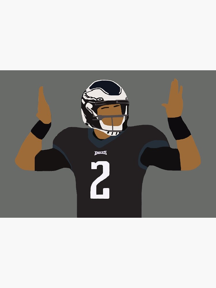 Jalen Hurts Philadelphia Eagles Sticker for Sale by Clozelle