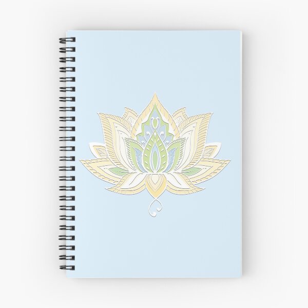 Item preview, Lotus Mandala (Yellow and Blue) designed and sold by squishyrainbow.