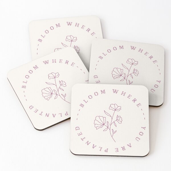 Item preview, Copy of bloom where you are planted designed and sold by Sticker-Shoppee.
