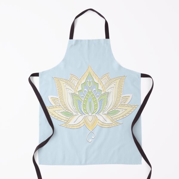Item preview, Lotus Mandala (Yellow and Blue) designed and sold by squishyrainbow.