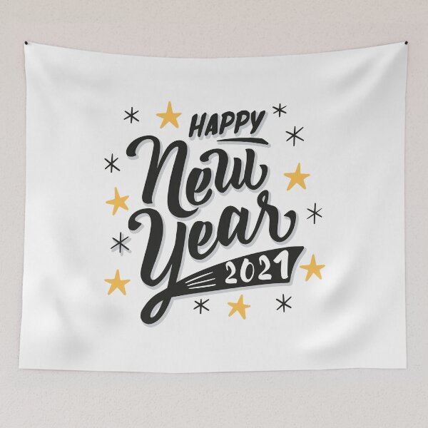 Item preview, HAPPY NEW YEAR 2021 / HO HO HOLY SHIT WHAT A YEAR / FUNNY HAPPY NEW YEAR designed and sold by itShirts-Shop.