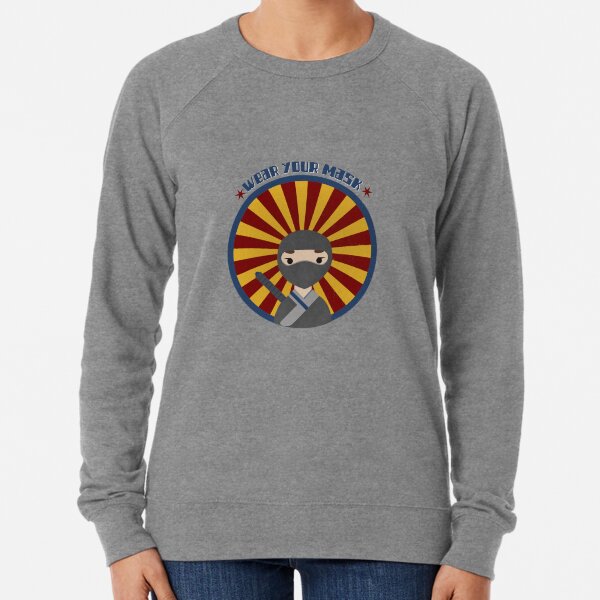 Wear A Mask Lightweight Sweatshirt