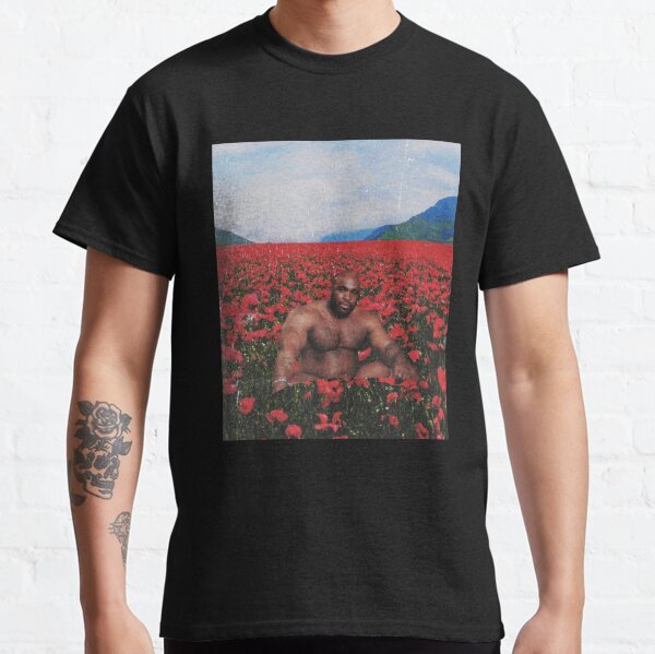 Barry Wood on a Flower Field Classic T-Shirt