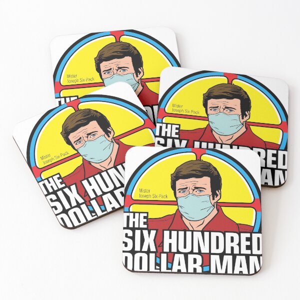 Item preview, The Six Hundred Dollar Man Stimulus Shirt designed and sold by matthaley.