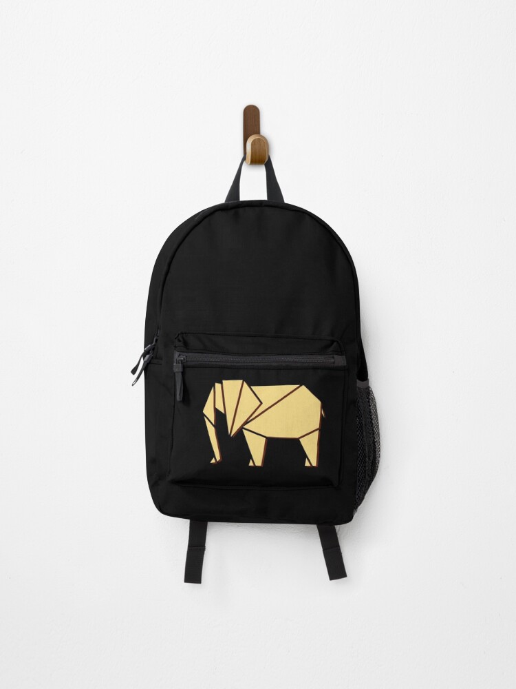 Thumbnail 1 of 3, Backpack, Elephant - Origami designed and sold by Patternsonly.